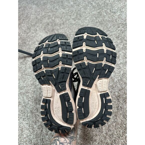 Brooks Women's 7.5 Brooks Ghost 13 Running Sneakers Shoes Dark Gray/Light Pink - Picture 7 of 10